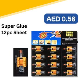 Super Glue 12pc